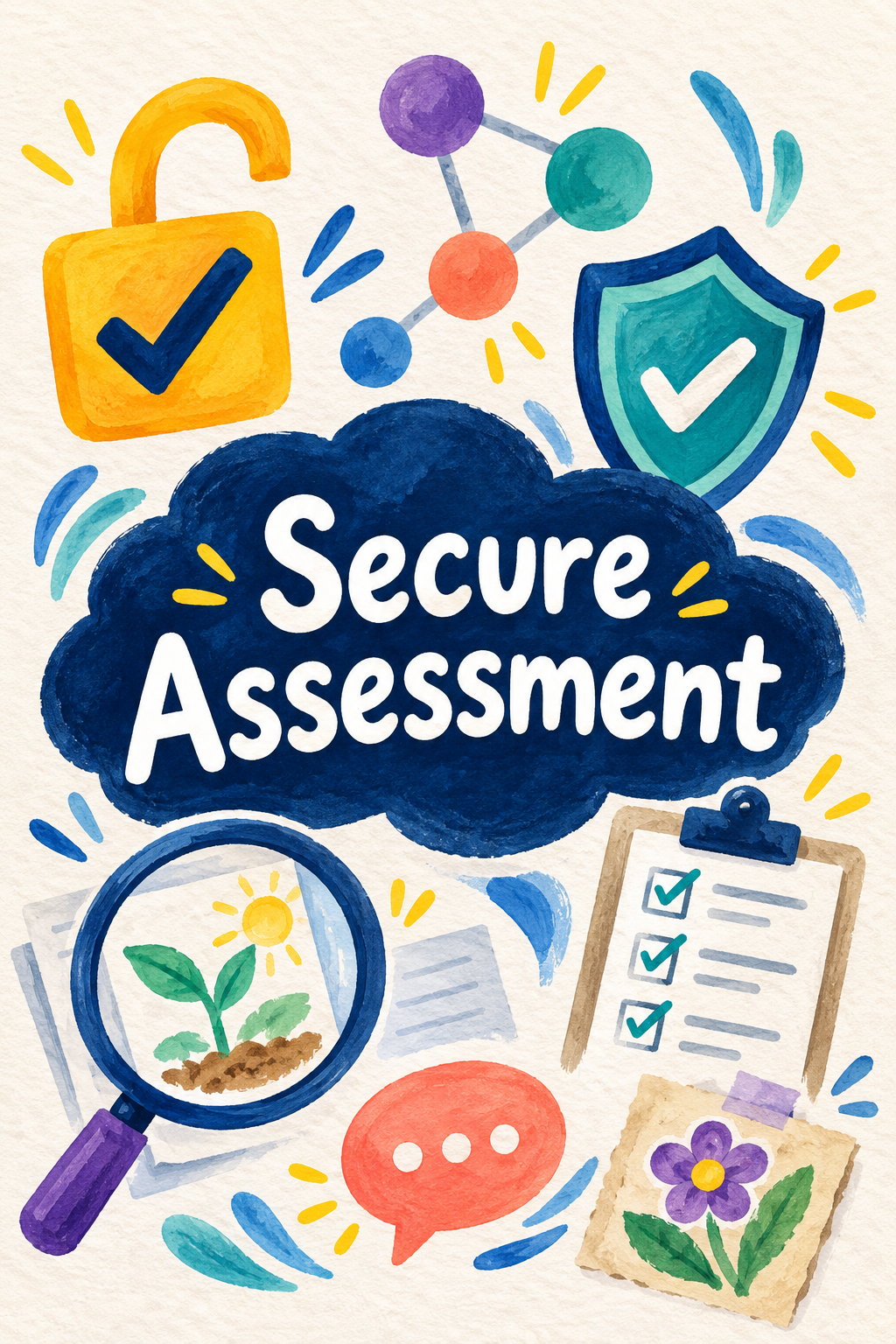 Secure Assessment card artwork